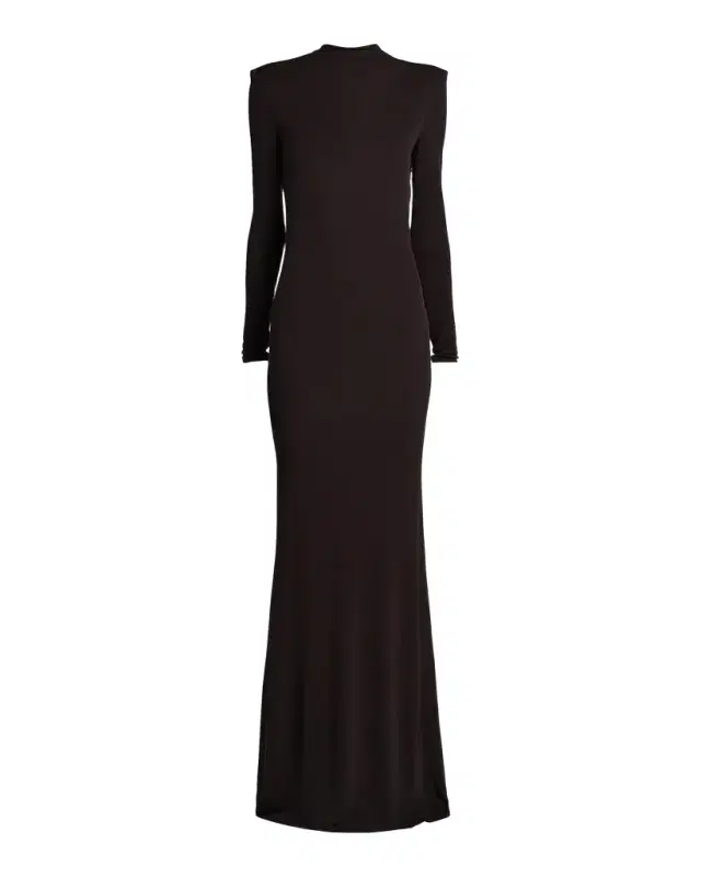 Tom Ford Crepe Jersey Cut-Out Back Gown