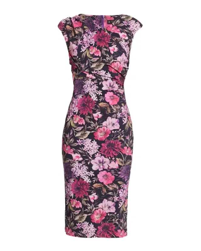 Chiara Boni La Petite Robe Dids Floral Jersey Midi Dress