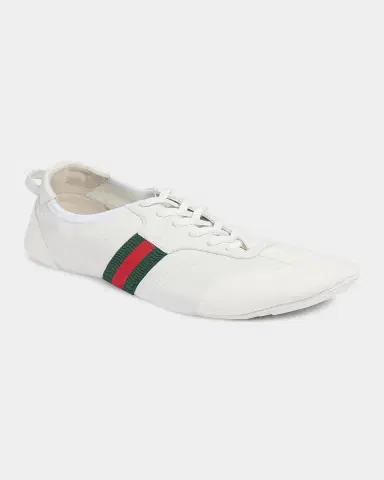 Gucci Men's Flex Suede Low-Top Sneakers | Thumbnail 5