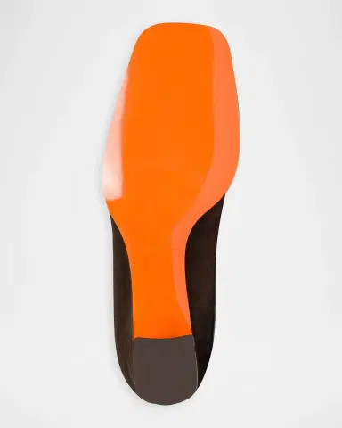 Santoni 65mm Suede Penny Loafers | Thumbnail 4