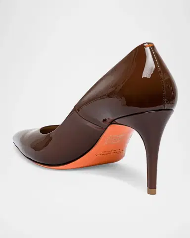 Santoni 85mm Patent Leather Pumps | Thumbnail 3