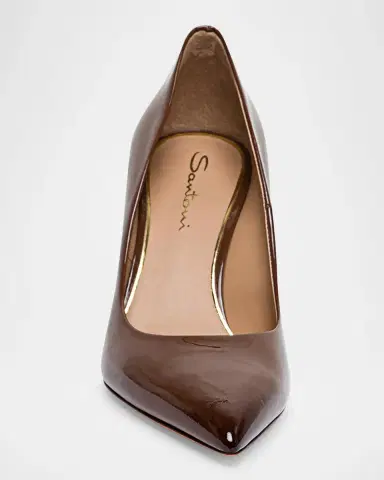 Santoni 85mm Patent Leather Pumps | Thumbnail 4