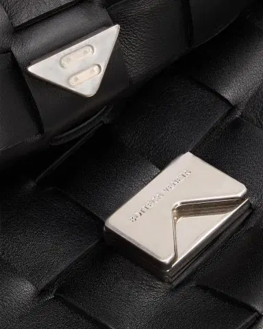Bottega Veneta Men's Intrecciato Leather Messenger Bag | Thumbnail 6