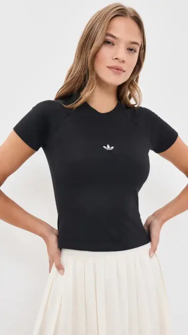 Adidas Essentials lim Tee Black | Thumbnail 2 Adidas Essentials lim Tee Black | Thumbnail 2