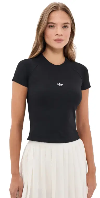 Adidas Essentials lim Tee Black | Thumbnail 1 Adidas Essentials lim Tee Black | Thumbnail 1