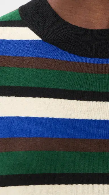 SIMONMILLER Pip Poplin Combo Dress Rugby tripe | Thumbnail 6 SIMONMILLER Pip Poplin Combo Dress Rugby tripe | Thumbnail 6