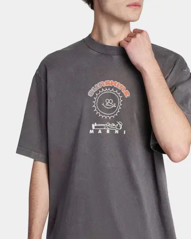 Marni Sunshine Relaxed-Fit Crewneck T-Shirt | Thumbnail 4