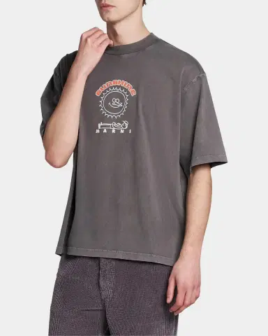 Marni Sunshine Relaxed-Fit Crewneck T-Shirt | Thumbnail 5