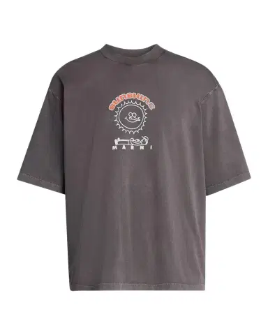 Marni Sunshine Relaxed-Fit Crewneck T-Shirt | Thumbnail 1