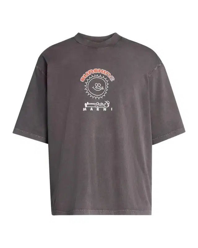 Marni Sunshine Relaxed-Fit Crewneck T-Shirt