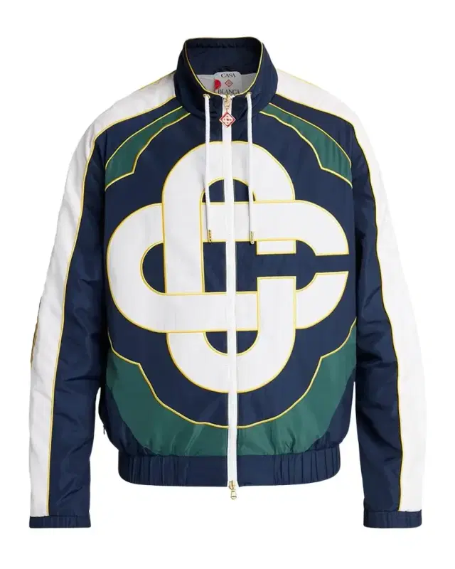 Casablanca Men's CC Logo Windbreaker Jacket