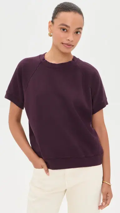 Rachel Comey Billi Sweatshirt Plum | Thumbnail 2 Rachel Comey Billi Sweatshirt Plum | Thumbnail 2