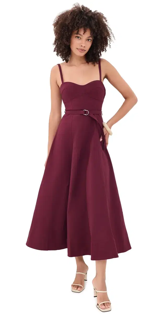 Hill House Home The Fiona Dress Windsor Wine