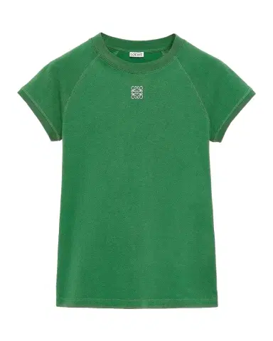 Loewe Small Fit Cap-Sleeve T-Shirt | Thumbnail 1 Loewe Small Fit Cap-Sleeve T-Shirt | Thumbnail 1