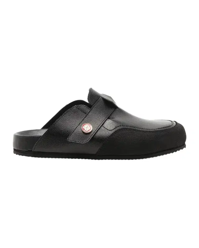 Casablanca Men's Outdoor Pebbled Leather Mules