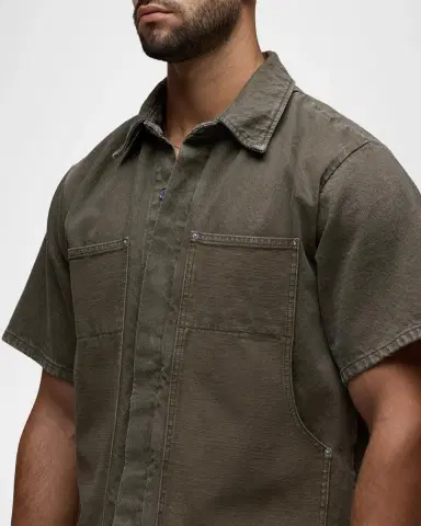 Hudson Men's Carpenter Denim Short-Sleeve Shirt | Thumbnail 5