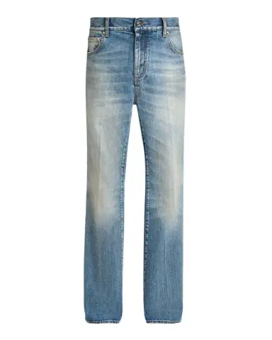 AMIRI Men's MA Fit Faded Denim Jeans | Thumbnail 1