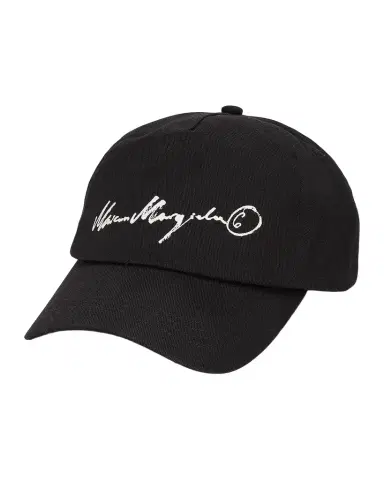 Maison Margiela Logo Cotton Baseball Hat | Thumbnail 1