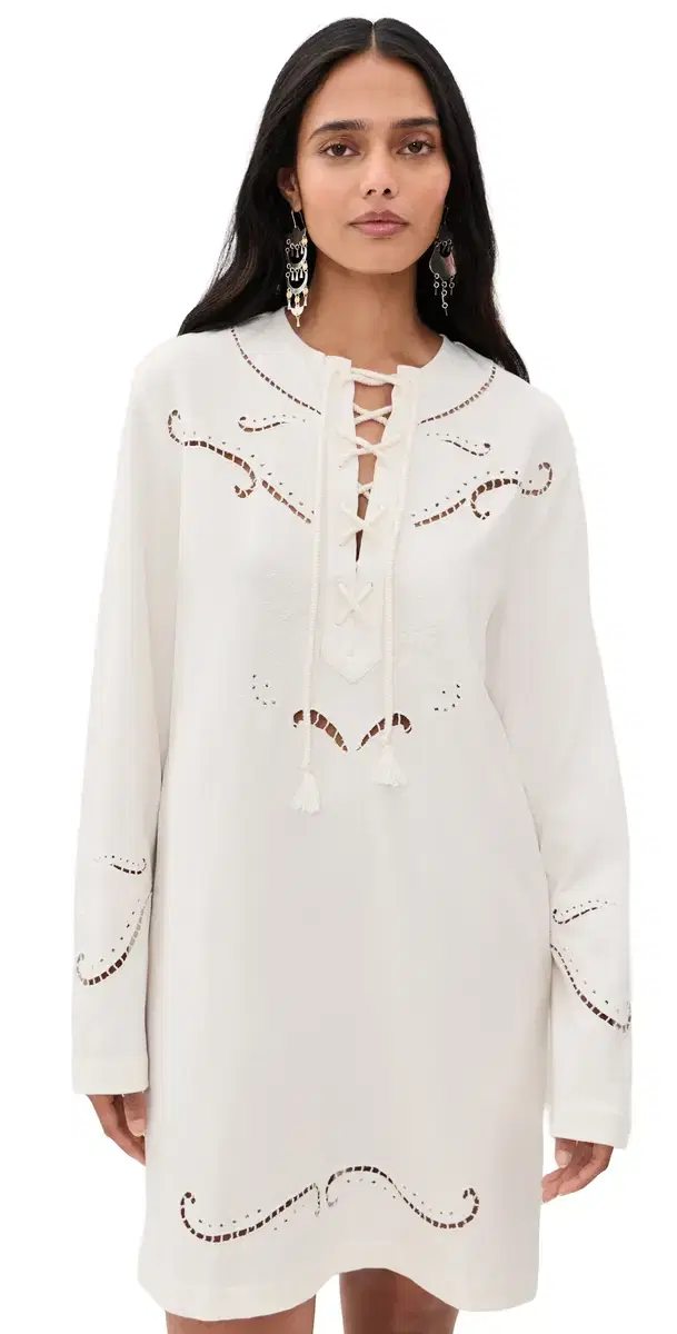 Isabel Marant Étoile Elka Dress Ecru