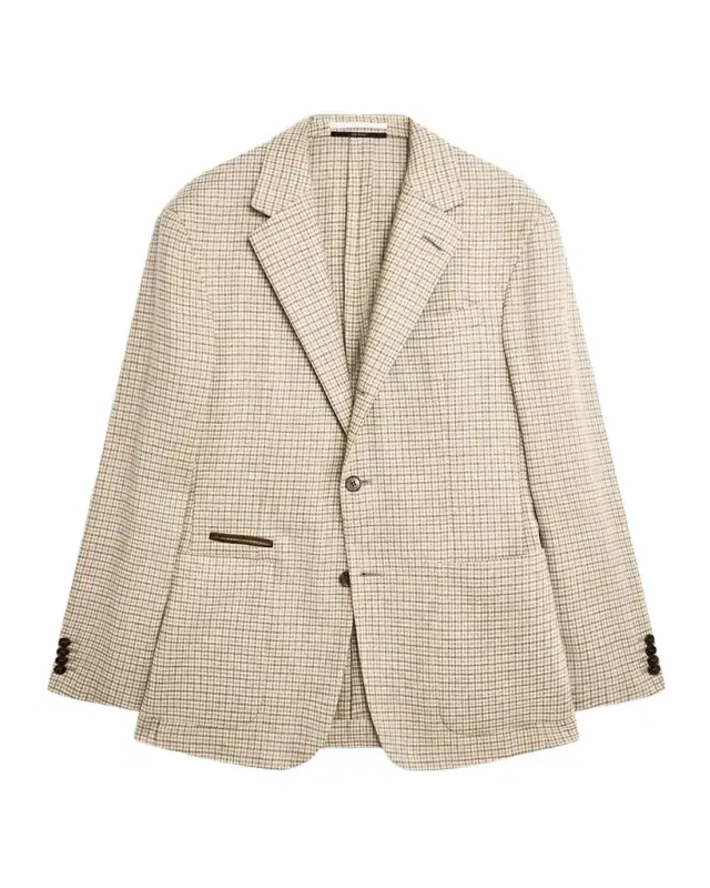dunhill Men's Wool Houndstooth Single-Breasted Sport Coat