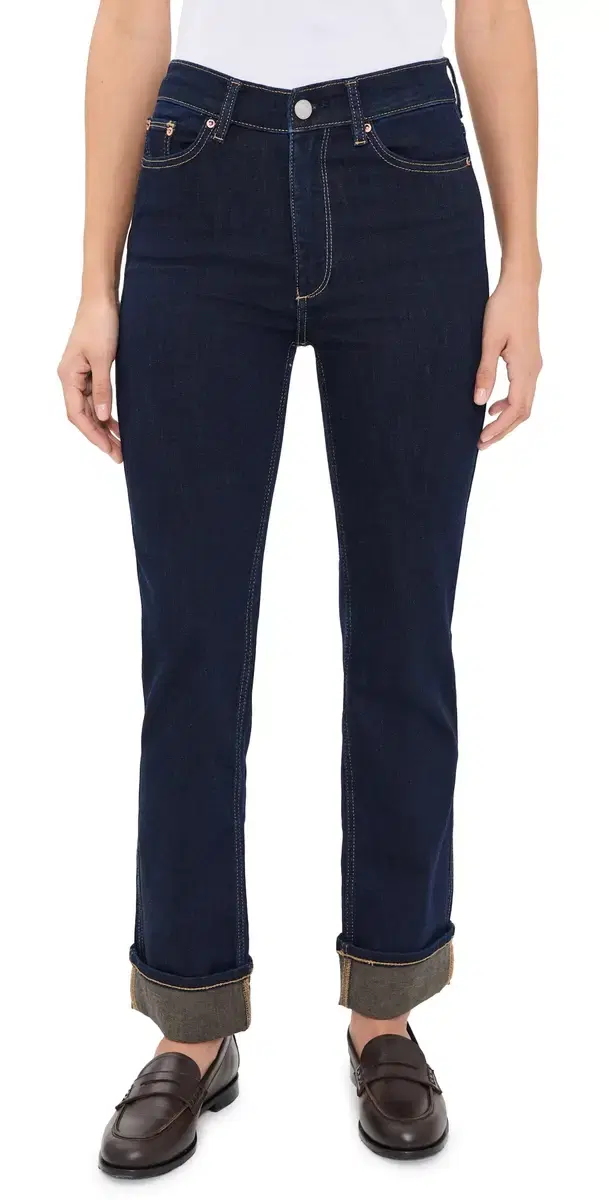 DL1961 Halle Straight High Rise Instasculpt Jeans Harvest Moon (Dl Airbrushed)
