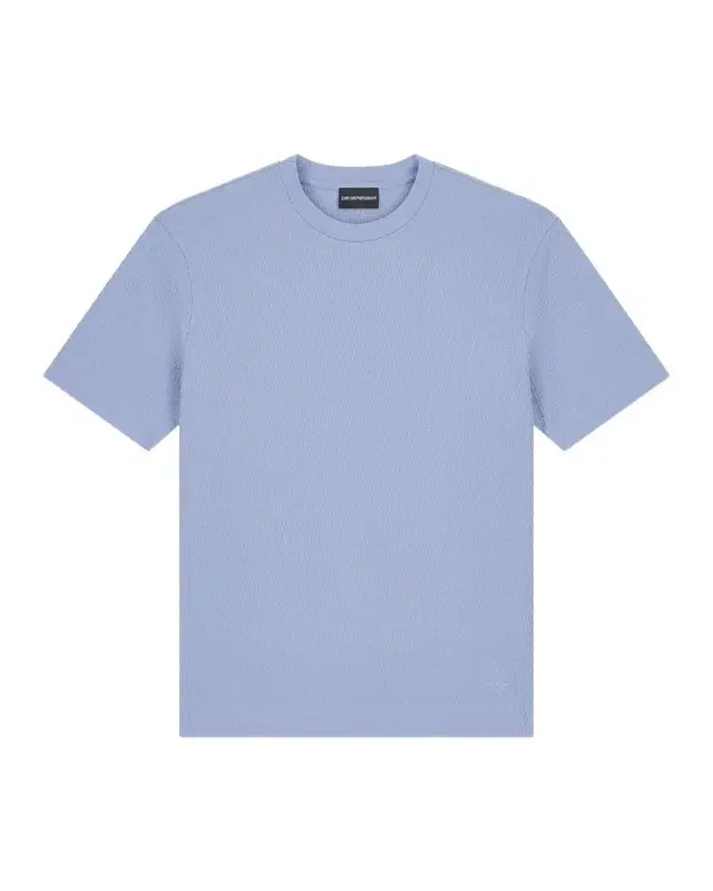 Emporio Armani Men's Geometric Jacquard Crewneck T-Shirt