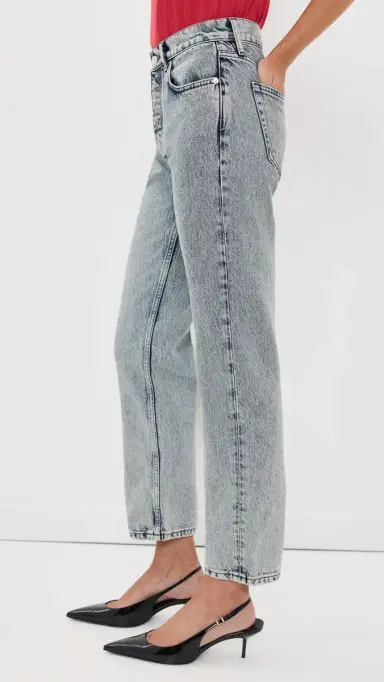 Anine Bing Kate Jeans Snow Blue | Thumbnail 4 Anine Bing Kate Jeans Snow Blue | Thumbnail 4
