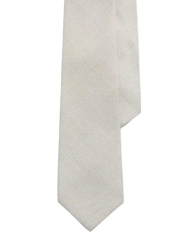 Ralph Lauren Men's Glen Plaid Cashmere-Silk Tie