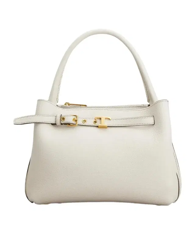 Tod 's Tim T Timeless Belted Leather Top-Handle Bag