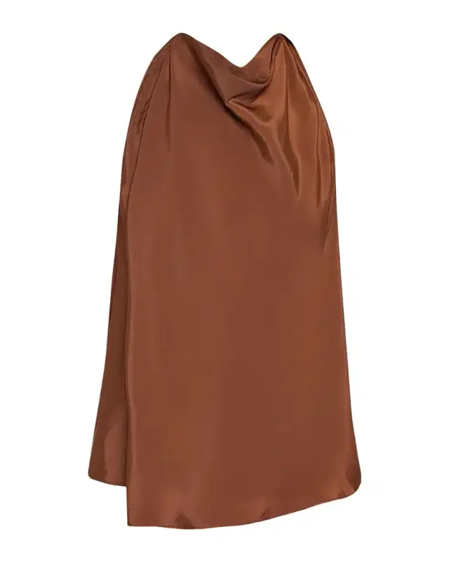 A.L.C. Ada Satin Halter Top