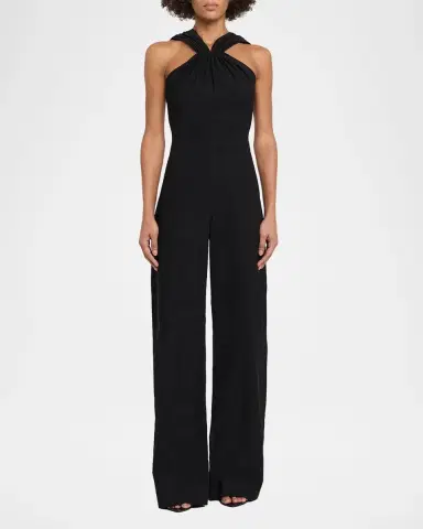 A.L.C. Elouise V-Neck Straight-Leg Jumpsuit | Thumbnail 2 A.L.C. Elouise V-Neck Straight-Leg Jumpsuit | Thumbnail 2