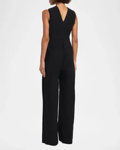 A.L.C. Elouise V-Neck Straight-Leg Jumpsuit | Thumbnail 3 A.L.C. Elouise V-Neck Straight-Leg Jumpsuit | Thumbnail 3