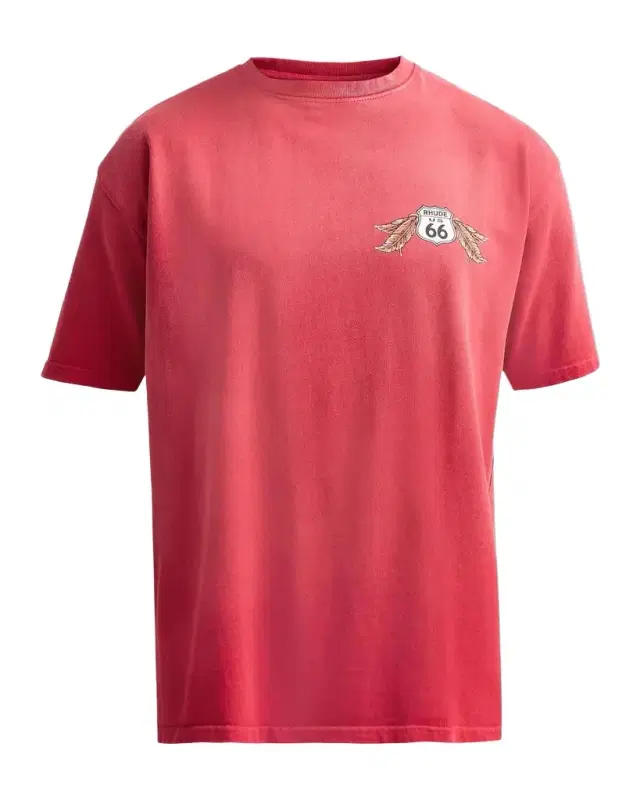 Rhude Oklahoma 66 Cotton T-Shirt