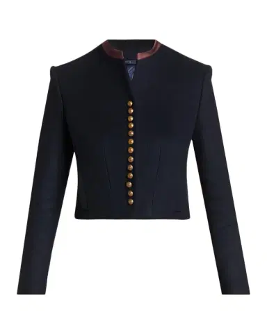 Etro Tailored Wool-Blend Jacket | Thumbnail 1 Etro Tailored Wool-Blend Jacket | Thumbnail 1