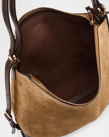 Tod 's T Timeless Suede & Leather Shoulder Bag | Thumbnail 4