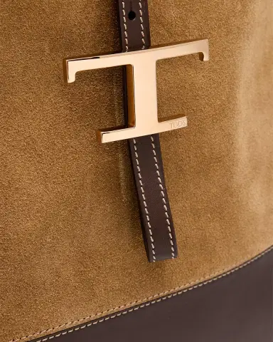 Tod 's T Timeless Suede & Leather Shoulder Bag | Thumbnail 6