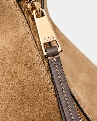 Tod 's T Timeless Suede & Leather Shoulder Bag | Thumbnail 7