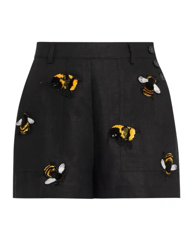 Libertine Buzz Off Linen Sailor Shorts