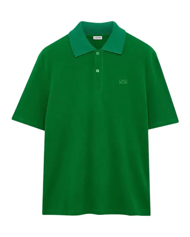 Loewe Men's Cotton Pique Polo Shirt