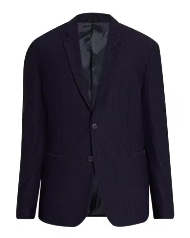 Giorgio Armani Men's Rice Stitch Two-Button Jacket | Thumbnail 1