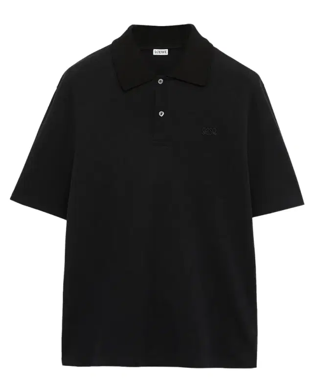 Loewe Men's Cotton Pique Polo Shirt