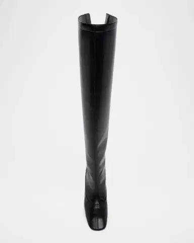 Stella McCartney 80MM Contrast-Heel Knee-High Boots | Thumbnail 6 Stella McCartney 80MM Contrast-Heel Knee-High Boots | Thumbnail 6