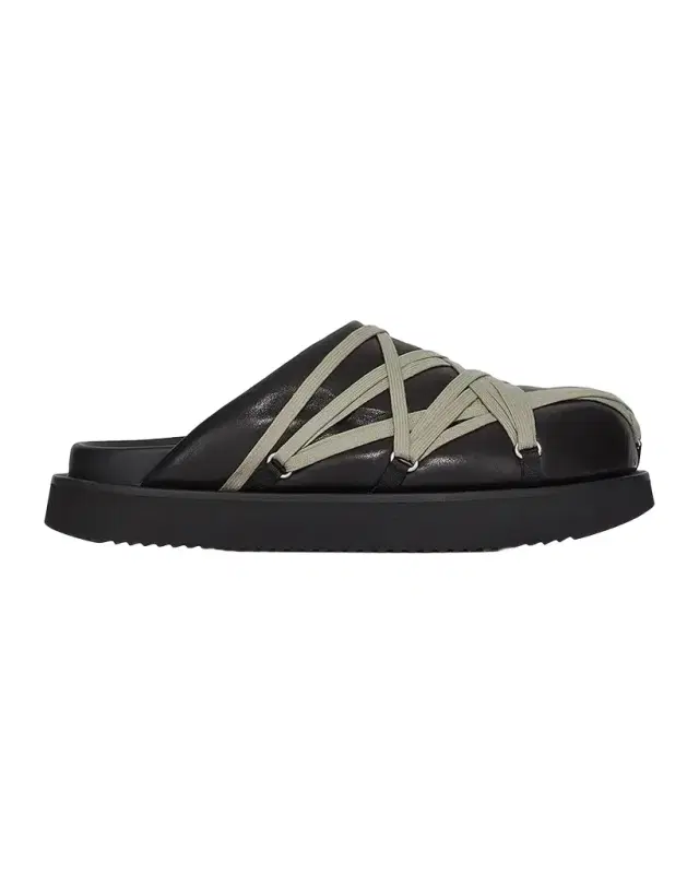 Men's Megalace Leather Slides