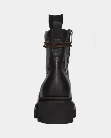 Rick Owens Low Army Bogun Leather Boots | Thumbnail 2