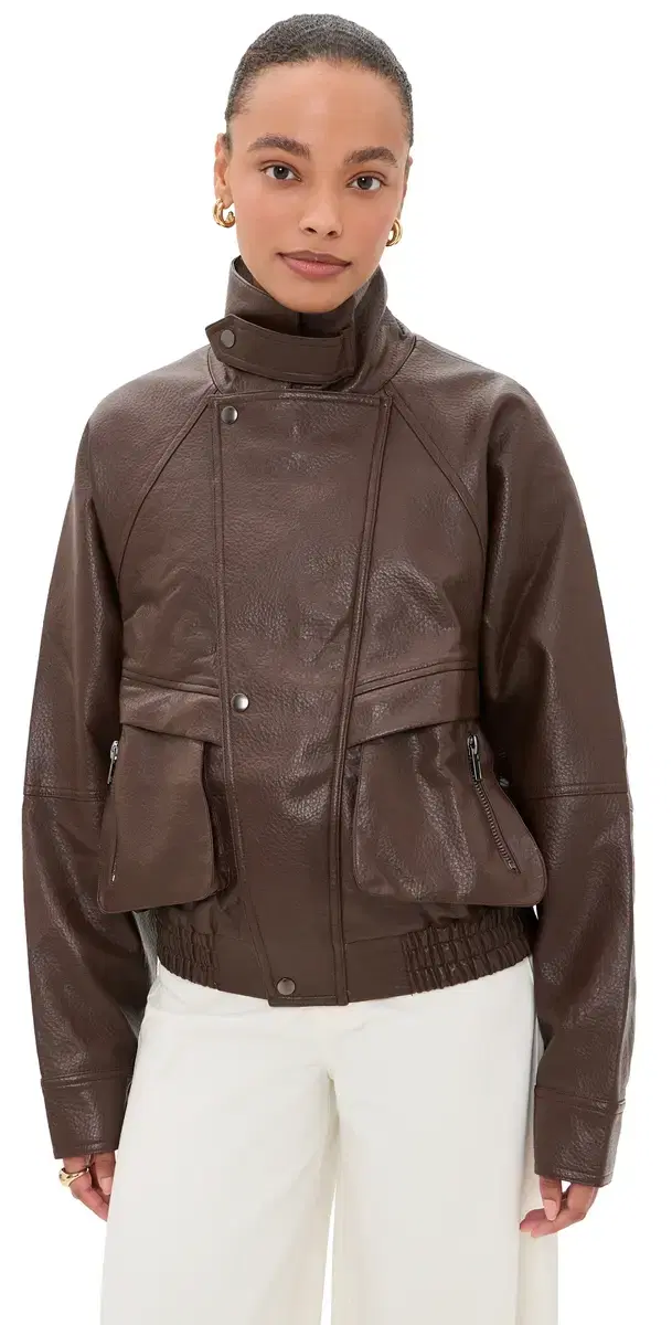 MADISON THE LABEL Nora Jacket Choc