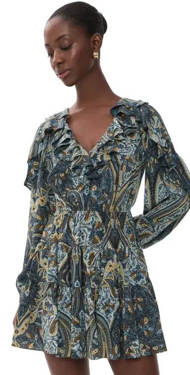 Ulla Johnson Vivi Silk Mini Dress | Thumbnail 1 Ulla Johnson Vivi Silk Mini Dress | Thumbnail 1