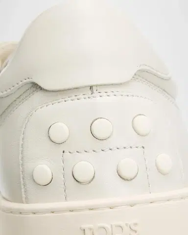 Tod's Men's Sportivo Elastic Drawstring Leather Sneakers | Thumbnail 5
