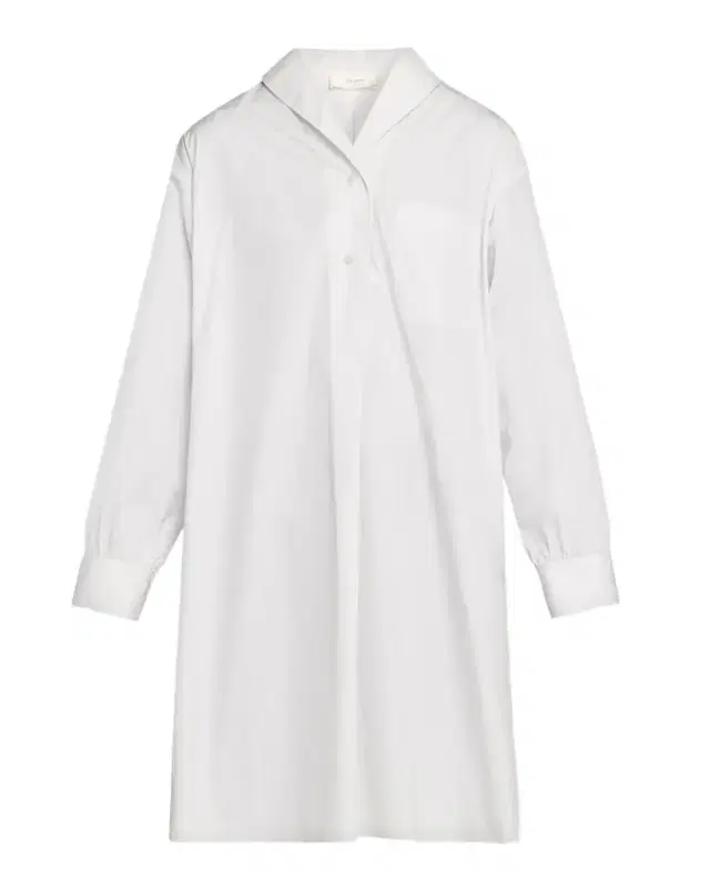 The Row Eryn Cotton Poplin Longline Shirt