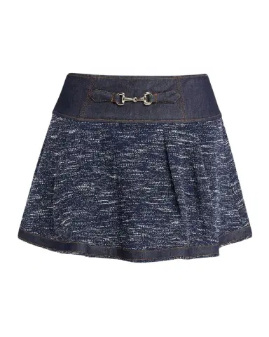 Ramy Brook Diana Denim Tweed Mini Skirt | Thumbnail 1 Ramy Brook Diana Denim Tweed Mini Skirt | Thumbnail 1