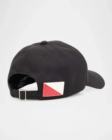 Loewe Flag Patch Cotton Baseball Cap | Thumbnail 2 Loewe Flag Patch Cotton Baseball Cap | Thumbnail 2